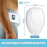 EVERYDAY MEDICAL Hernia Belt Men Inguinal Support Adjustable Small/Medium view 6