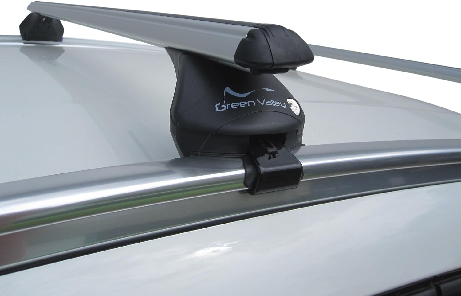 Aero Aluminium Roof Rack Rail Bars Volvo V60 2010 onwards with