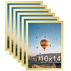 JCJMY 10x14 Picture Frame Set of 6 for 30 x 40cm