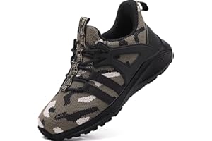 YOLARK Boys Girls Sneakers for Kids Non-Slip Tennis Shoes Fashion Lightweight Breathable Running Sport Athletic