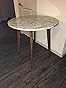 Amazon.com: Nathan James Amalia Round Bistro Dining Table with Legs in ...