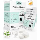 Bottle Washer Tablets 120PCS, Baby-Safe and Deep Cleans Milk Residue &amp; Odor | Detergent Cleaning Tablets Compatible with Momcozy, Grownsy, Baby Brezza &amp; All Baby Bottle Washer, Fragrance Free