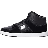 DC Men's Cure Skate Shoes - Black, Size 11, Skateboarding Shoes With Pill Pattern Outsole