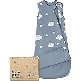 kaiya baby Unisex Sleeping Bag for Babies and Toddlers 0.5 Tog Sleep Sack 0-6 Months, Newborn Sleep Sack, Wearable Blanket Baby, One Piece Sleeveless, Gifts for Baby