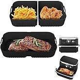 Air Fryer Silicone Liners for Ninja Foodi 11 Quart/Topzee11-QT Large XL MegaZone FlexBasket AD600CO for Ninja Foodi Flexdrawe