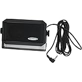 VECTORCOM Rectangular 3.5mm Plug 5W External Speaker/CB Speaker for Ham Radio, CB and Scanners TRD550