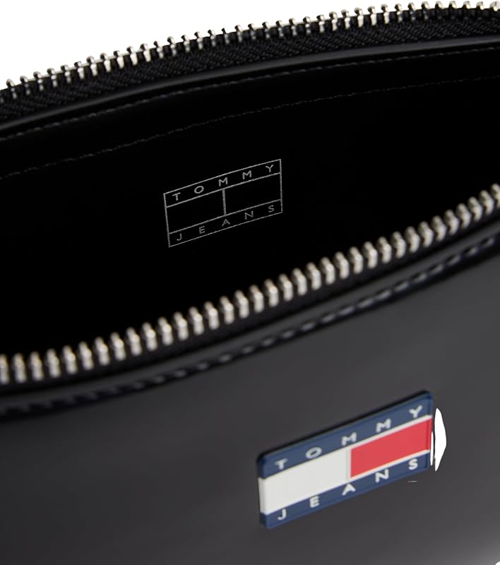 Bolso con correa Mujer Must Bag brillante, Negro (Black), Talla Única