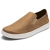 OluKai Pehuea Leather Women's Slip-On Shoes, Casual Premium Leather | Drop-In Heel, Easy Slip On Design, Reliable Everyday Comfort