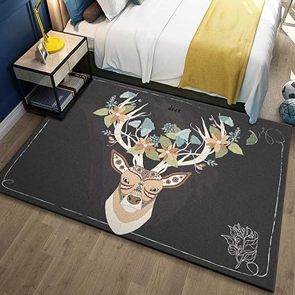 Yuguo Tappeto Tappeto Per Bambini Con Stampa Di Cartoni