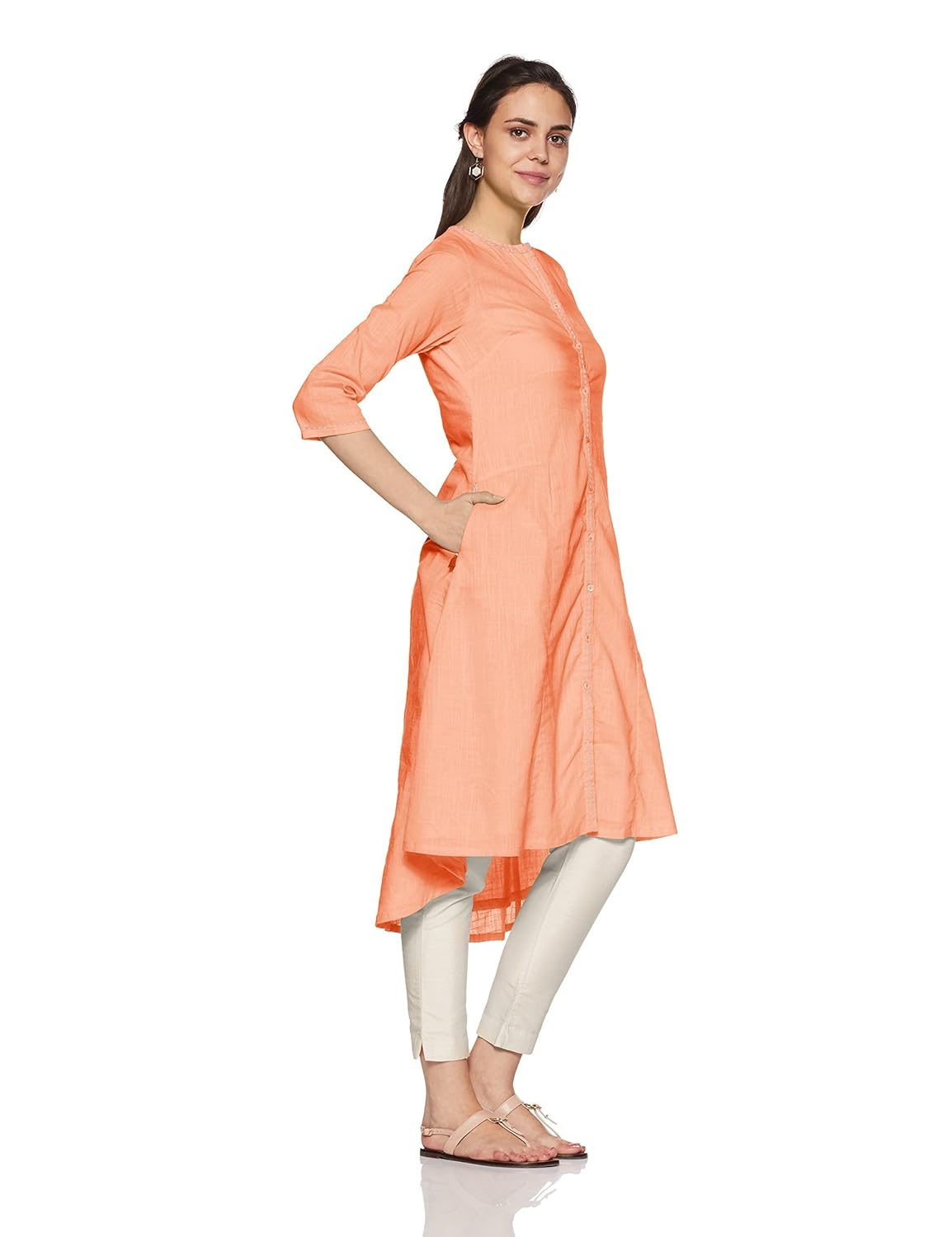 biba women's a-line kurta