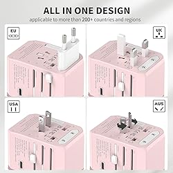 EPICKA Universal Travel Adapter, International