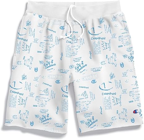 reverse weave cut off shorts