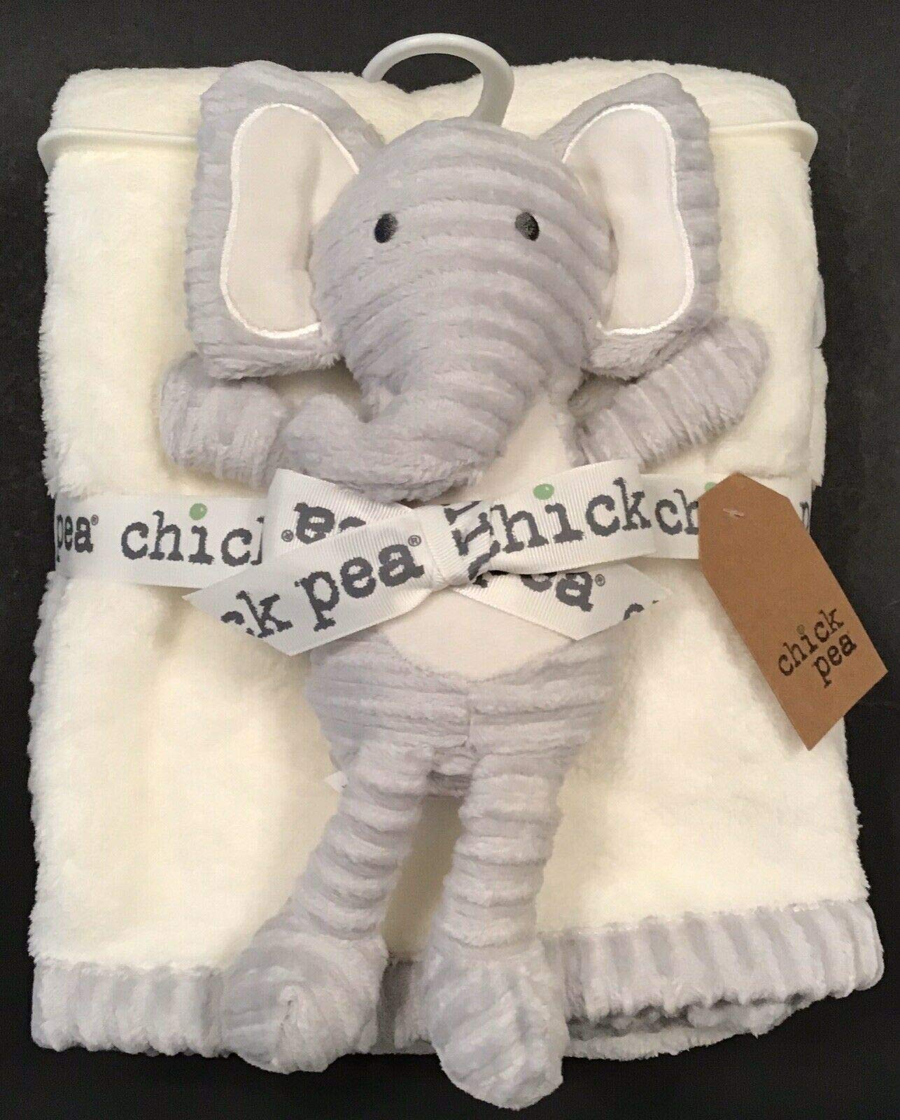 chick pea baby blanket elephant