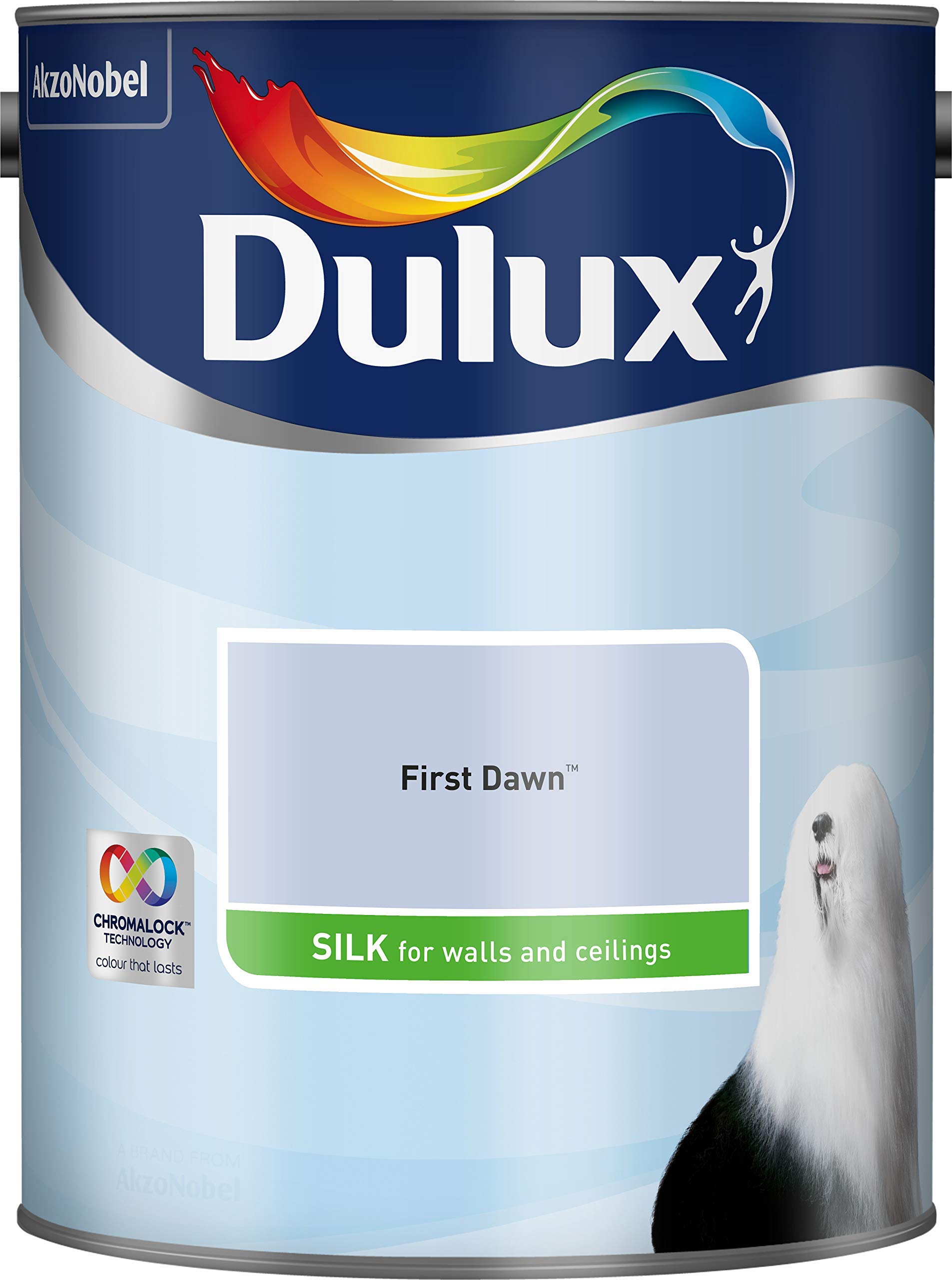 Dulux Silk Emulsion Paint For Walls And Ceilings - First Dawn 5L