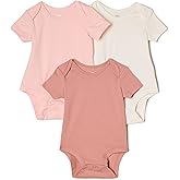 Amazon Essentials x Sofia Grainge Unisex Babies' Short Sleeve Crewneck Bodysuit