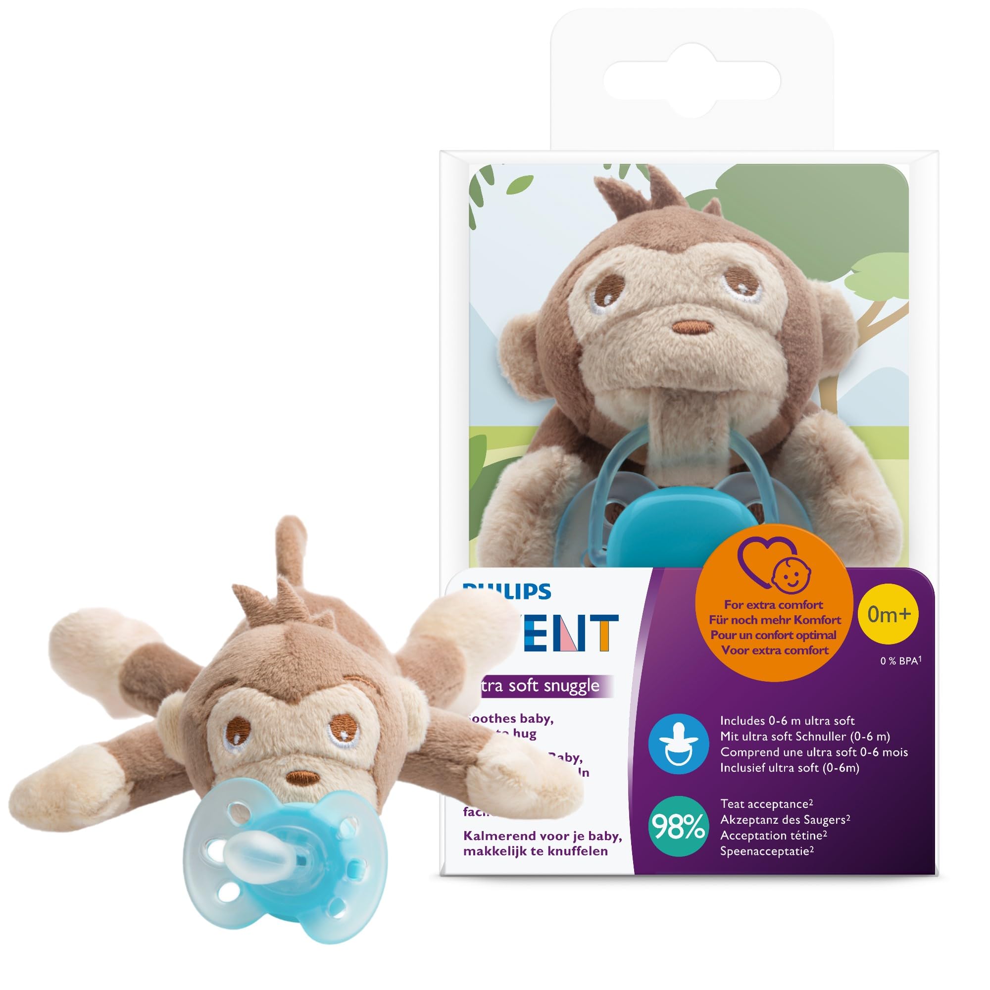 Philips AVENT SCF348/12 Snuggle, Transparent