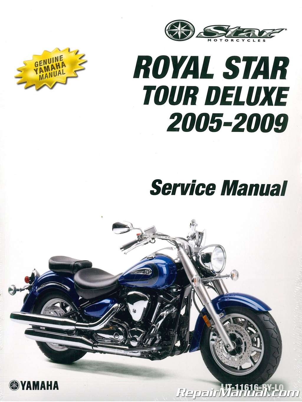 LIT-11616-RY-L0 2005-2009 Yamaha XVZ13 Royal Star Tour Deluxe Motorcycle  Service Manual: Manufacturer: Amazon.com: Books