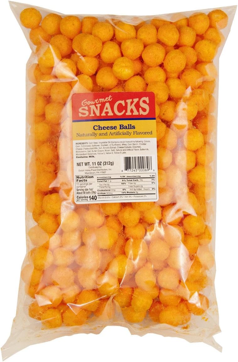Golden Gourmet Cheese Balls (Two Pack)