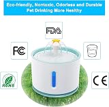 LTXDJ Cat Water Fountain Ultra Quiet 2.4L LED Water Level Display view 4