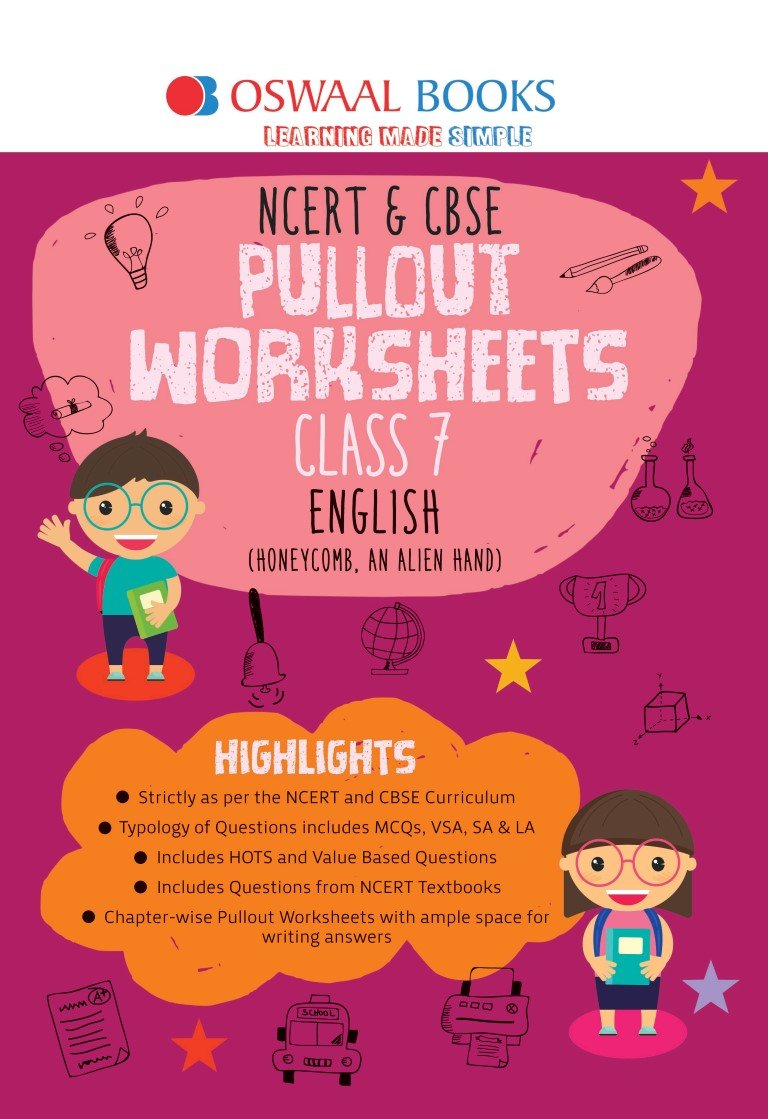 Oswaal NCERT & CBSE Pullout Worksheets Class 7 English Book (For 2022 Exam) Oswaal NCERT & CBSE Pullout Worksheets Class 7 English Book (For 2022 Exam)