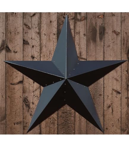 Amazon.com: CWI Gifts Metal Barn Star - 48 inch Galvanized Hanging