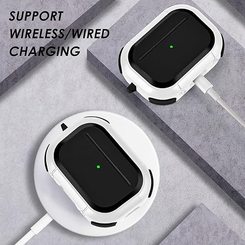 CAGOS for Airpods Pro 2nd Generation Case USB C, Cool Shock