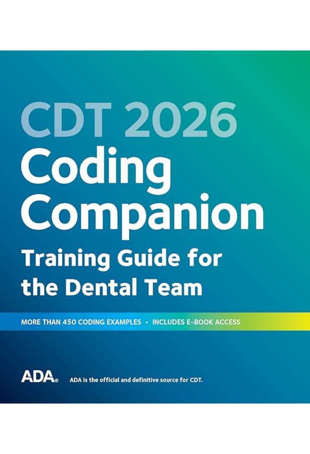 CDT 2026: Current Dental Terminology: American Dental Association