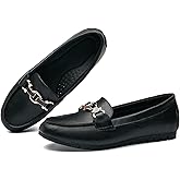 VERDASCO Women's Loafers Comfort Slip-Ons Flat Work Shoes Casual Moccasins Penny Loafers Lady Dress Shoes
