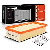 A-Premium Engine Air Filter Compatible with Hyundai Accent & Kia Rio, Rio5, 2006-2011, Flexible Panel, Replace# 281131G000