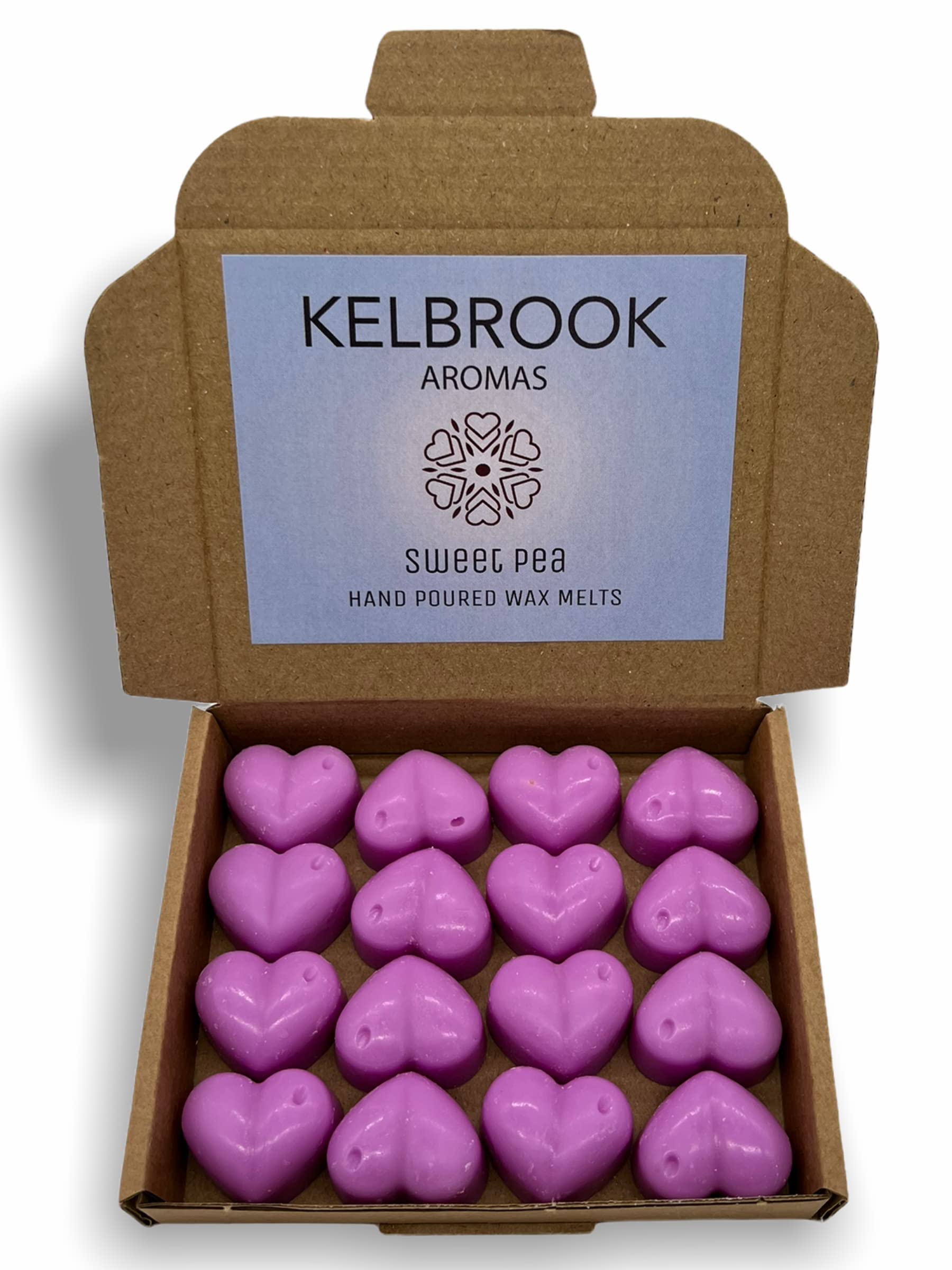 Wax Melts - Sweet Pea | 16 Pack | Strong Scented | Made in the UK | Plastic Free | Vegan — image 1
