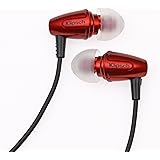Klipsch Image S3 Nosie-Isolating Earphones with Patented Oval Ear-Tips (Rebel Red)