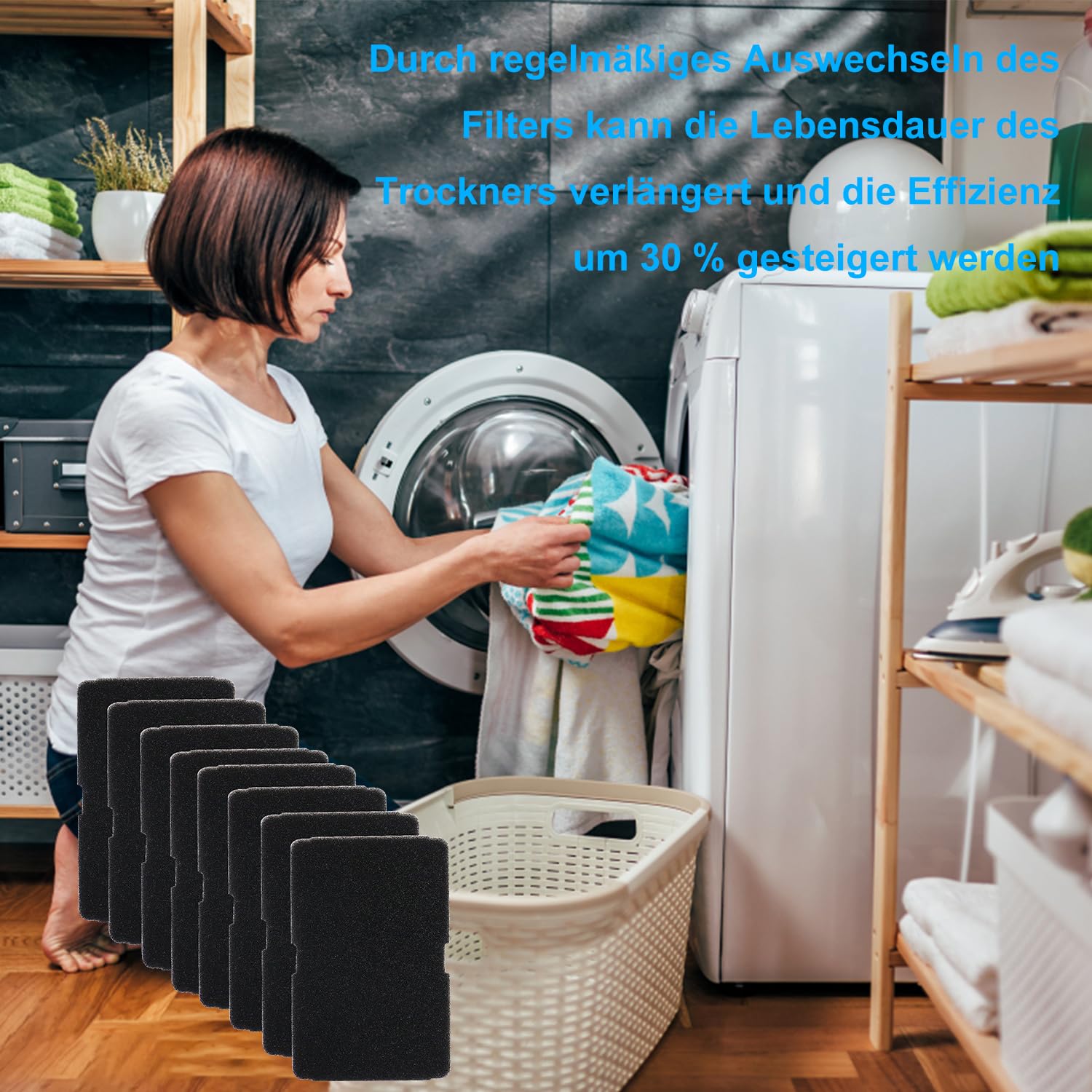 Trockner Filter für Beko, Grundig, Blomberg, Smeg Trockner, 2964840100 5