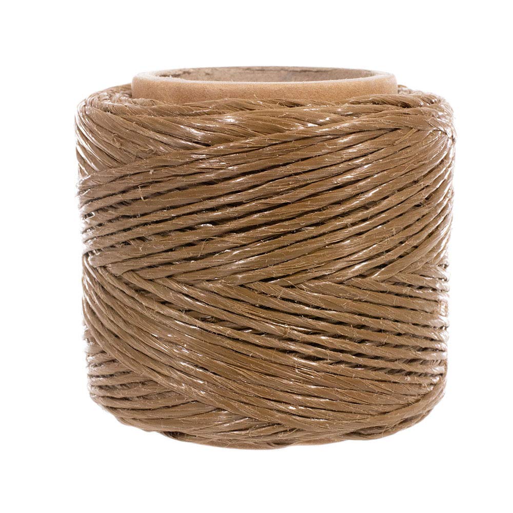 Polypropylene Value Twine, Tan, 200 Feet - Great for DIY Crafts, Bundling, and Packaging