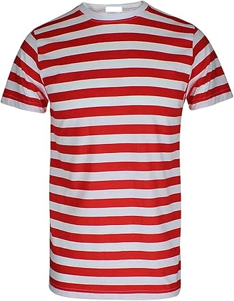 red and white striped t shirt dress