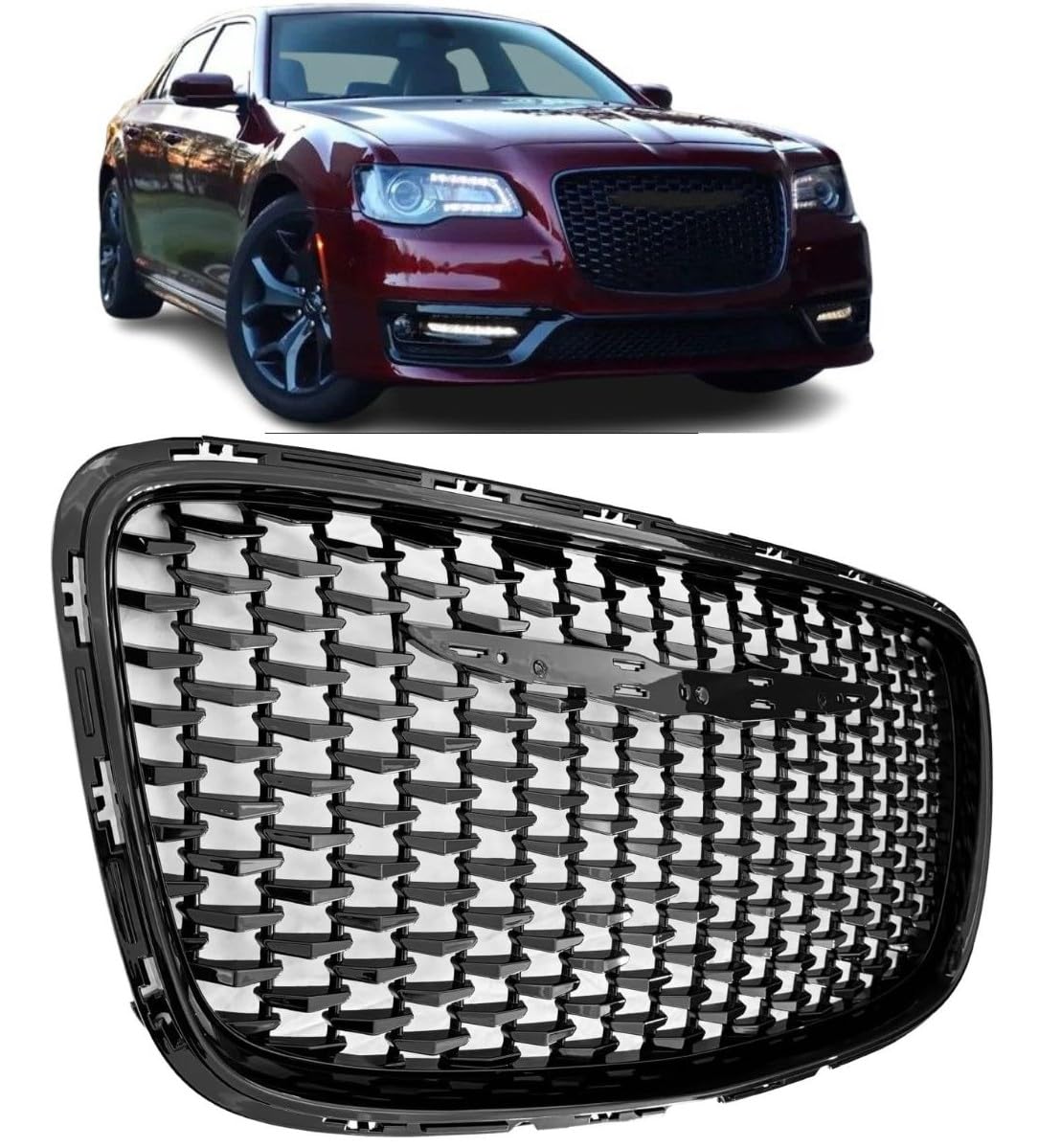Photo 1 of Front Grille compatible with 2015-2023 Chrysler 300