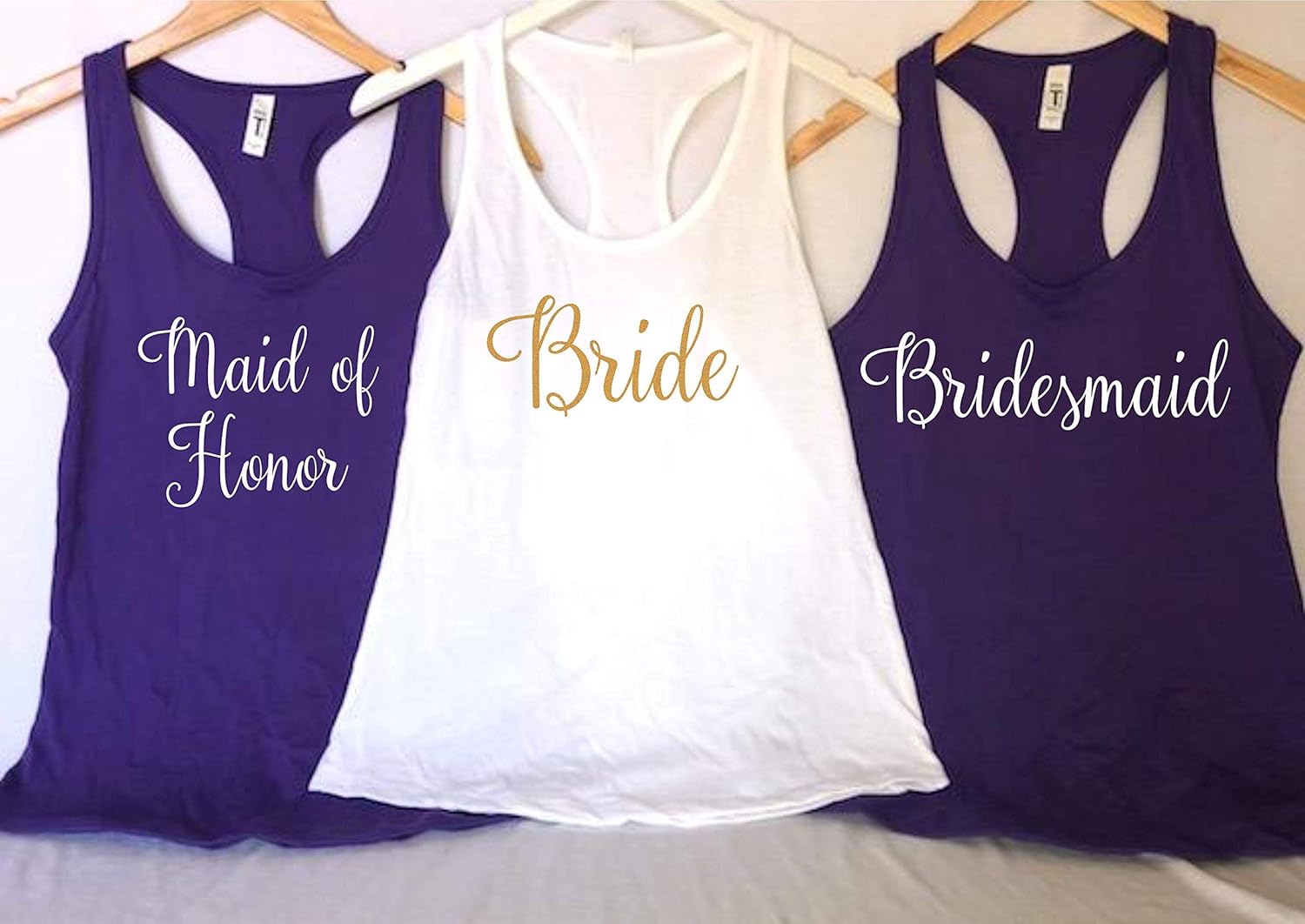 bridal party tank tops
