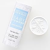 Baby Powder Talc-Free, Cornstarch Free Baby Powder, Unscented Fragrance Free Powder, Arrowroot Clay and Organic Plantain Leaf Powder, Ora&rsquo;s Amazing Herbal, 2.5 oz