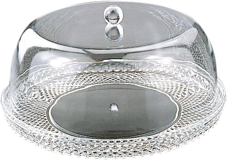 Cake Plate W/Dome Set 12" (Acrylic) Amazon.co.uk Kitchen & Home