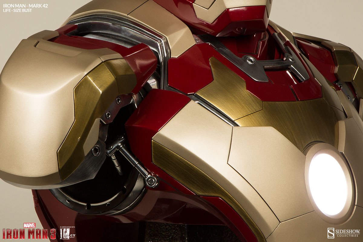 Amazoncom Marvel Iron Man 3 Life Size Iron Man Mark 42 11