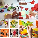 TYOREW 300 Sheets Origami Paper 15x15 cm Double Sided 20 Colors 70gsm view 6