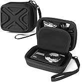 Digital Camera Case for AbergBest 21 Mega Pixels 2.7" LCD Rechargeable HD/Kodak Pixpro/Canon PowerShot ELPH 180/190/Sony DSCW800/DSCW830 Cameras, Travel Carrying Protective Case for Camera- Black