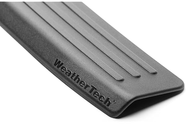 WeatherTech Custom BumperTopper for Honda Pilot, Rear Bumper Protector (BP0070), Black
