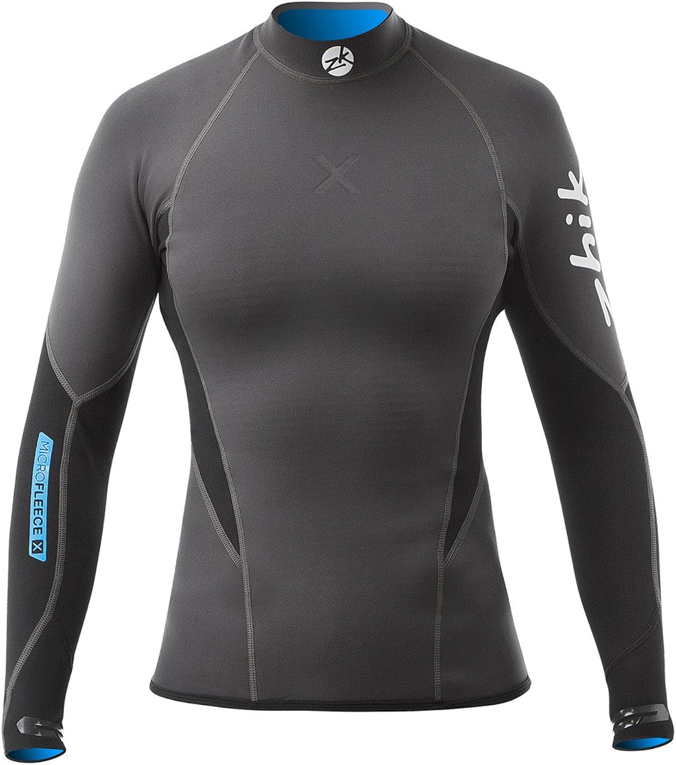 Zhik Womens Microfleece X 1MM NeoprenNeoprenanzugOberteil Schwarz