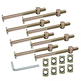 Biaungdo M8 x 100mm Bunk Bed Bolts, Hex Drive