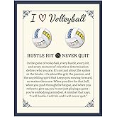 Volleyball Earrings Gifts for Women and Teen Girls – Sport Earrings, Seasonal Team Gift for Players, Coaches & Fans, Birthday Christmas Gifts
