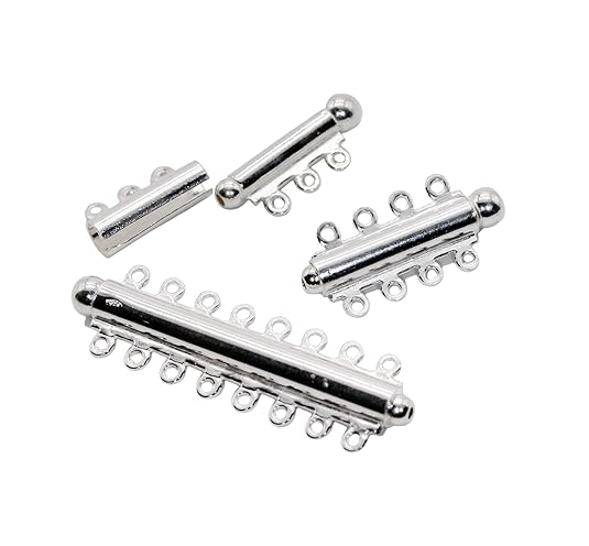 My Home Crystal - Schiebeschließen mehrreihig 925/35 AG Silber