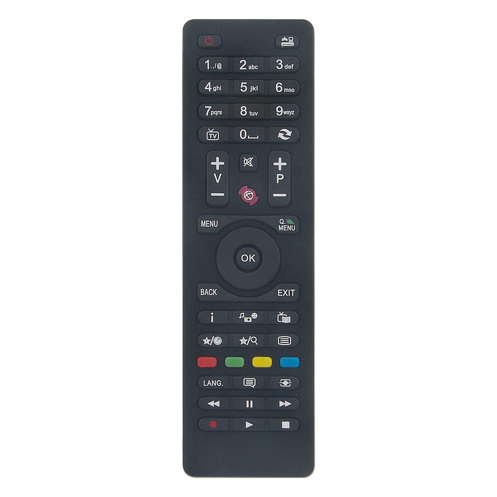 ALLIMITY Replace Remote Control fit for JMB AYA CELCUS CONTINENTAL EDISON DIGIHOME DUAL ELEFUNKEN D32H277N3C DL32F286P3 43287FHDDLED CELED320516B3 CEL43FHDB-16/1 A32HD3202 JT0122004B