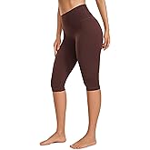 CRZ YOGA Butterluxe Womens Capri Leggings - 14.5" Knee Length High Waisted Summer Workout Buttery Soft Pants