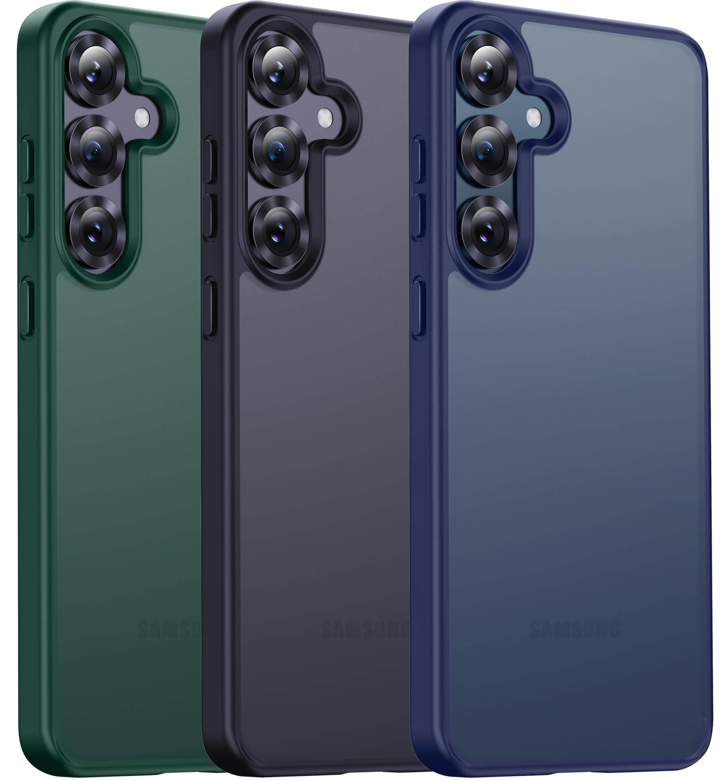 Photo 1 of CASEKOO Genuine Official for Samsung Galaxy S25 Plus Case [16FT Military Drop Protection] [Anti Stain Tech] Slim Matte Translucent Shockproof Protective S25 Plus Case 6.7'', Blue
