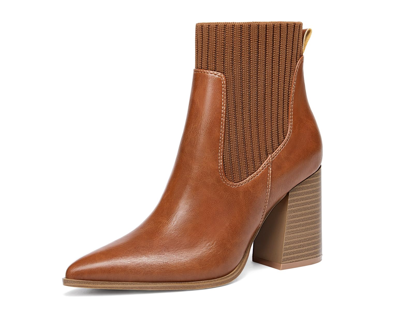 Photo 1 of ***VERY USED****
Coutgo Women Ankle Boots Sock Booties Pointed Toe Chunky Stacked High Heel Knit Chelsea Winter Dress Booties
7.5